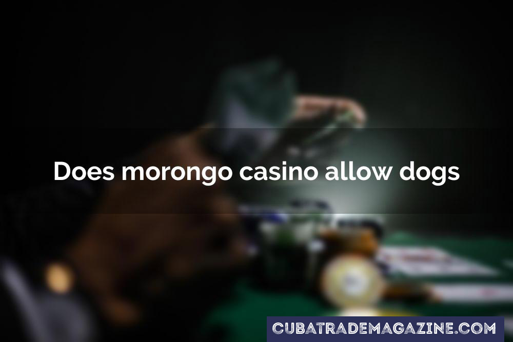 Does morongo casino allow dogs
